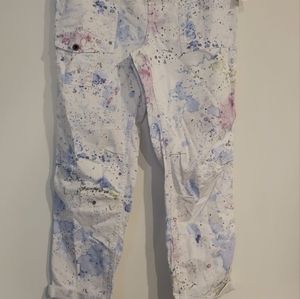 ANTHROPOLOGIE - Wanderer Watercolor Cargo Pants